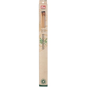 Prym 13″ Single Point Knitting Needles, Bamboo, US 9 (5.5mm)(7 mm)