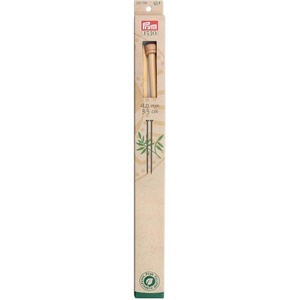 Prym 13″ Single Point Knitting Needles, Bamboo, US 9 (5.5mm)(US 13 (9 mm))