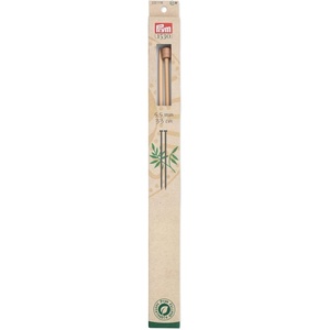 Prym 13″ Single Point Knitting Needles, Bamboo, US 9 (5.5mm)(US 9 (5.5 mm))
