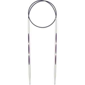Prym 16″ Circular Knitting Needles, US 7 (4.5mm), White(White)