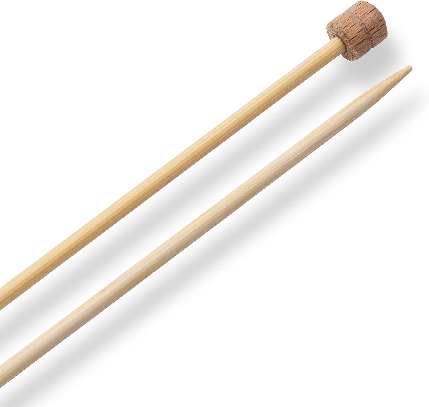 image:imagePrym 13 Single Point Knitting Needles Bamboo US 2 275mmUS 2 275 mm