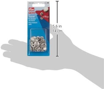 image:imageAnorak 15 mm Refill Silver 10pc15 mm silberfarbig 10 Stck