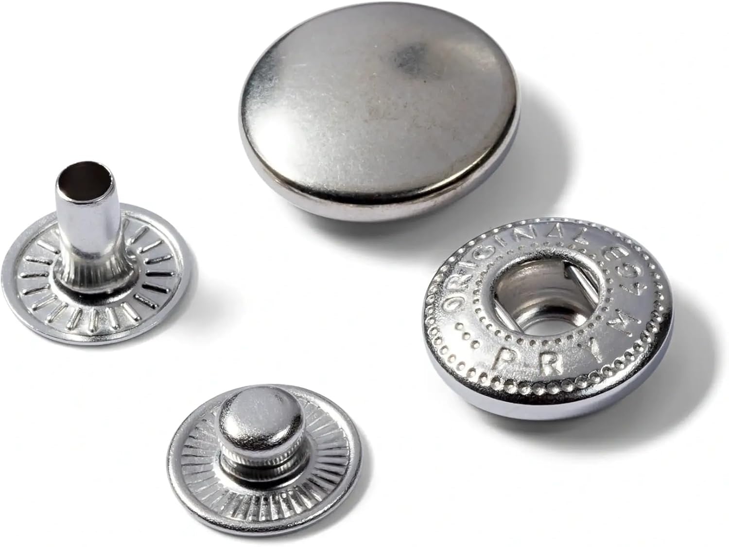 image:imageAnorak 15 mm Refill Silver 10pc15 mm silberfarbig 10 Stck