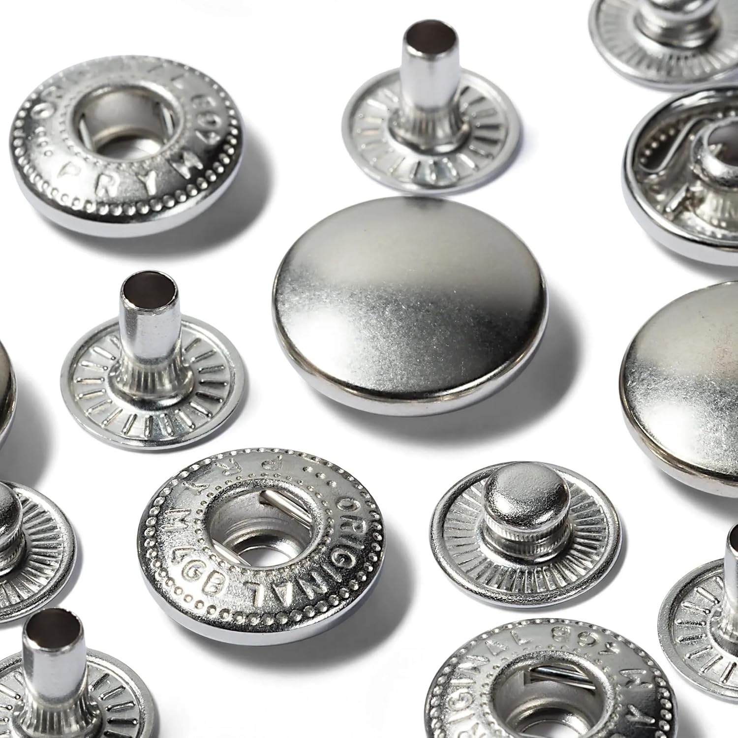 image:imageAnorak 15 mm Refill Silver 10pc15 mm silberfarbig 10 Stck