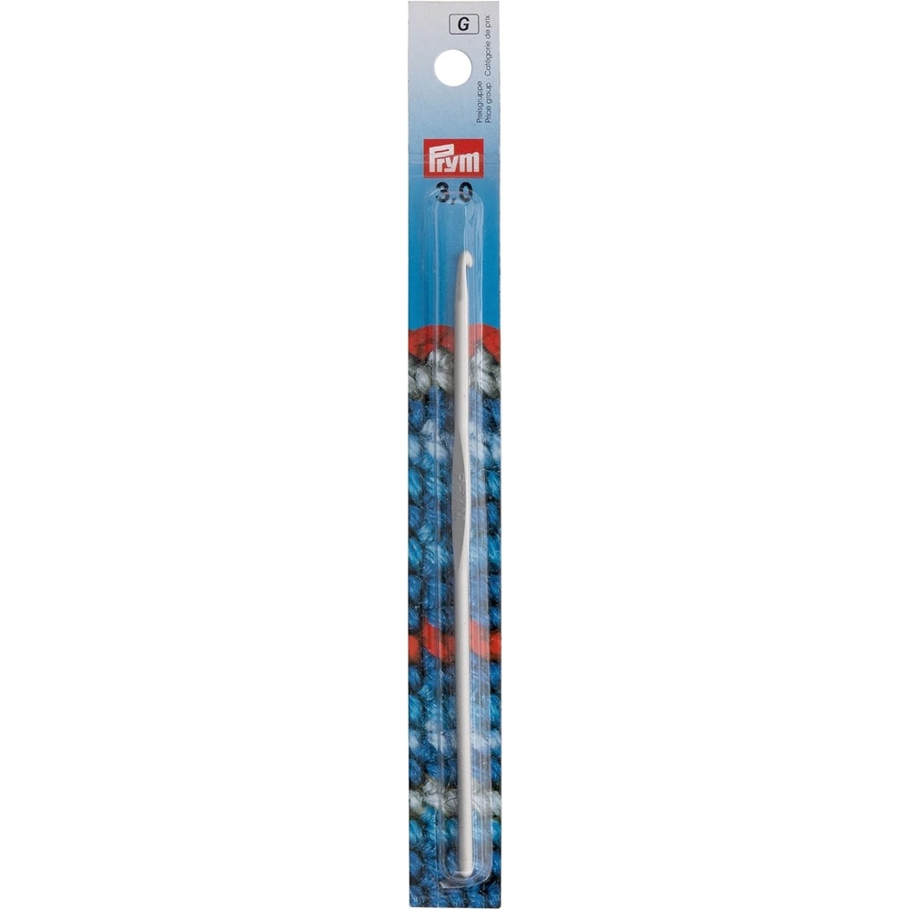 image:imagePrym 6 Aluminum Crochet Hook 35mm3 mm